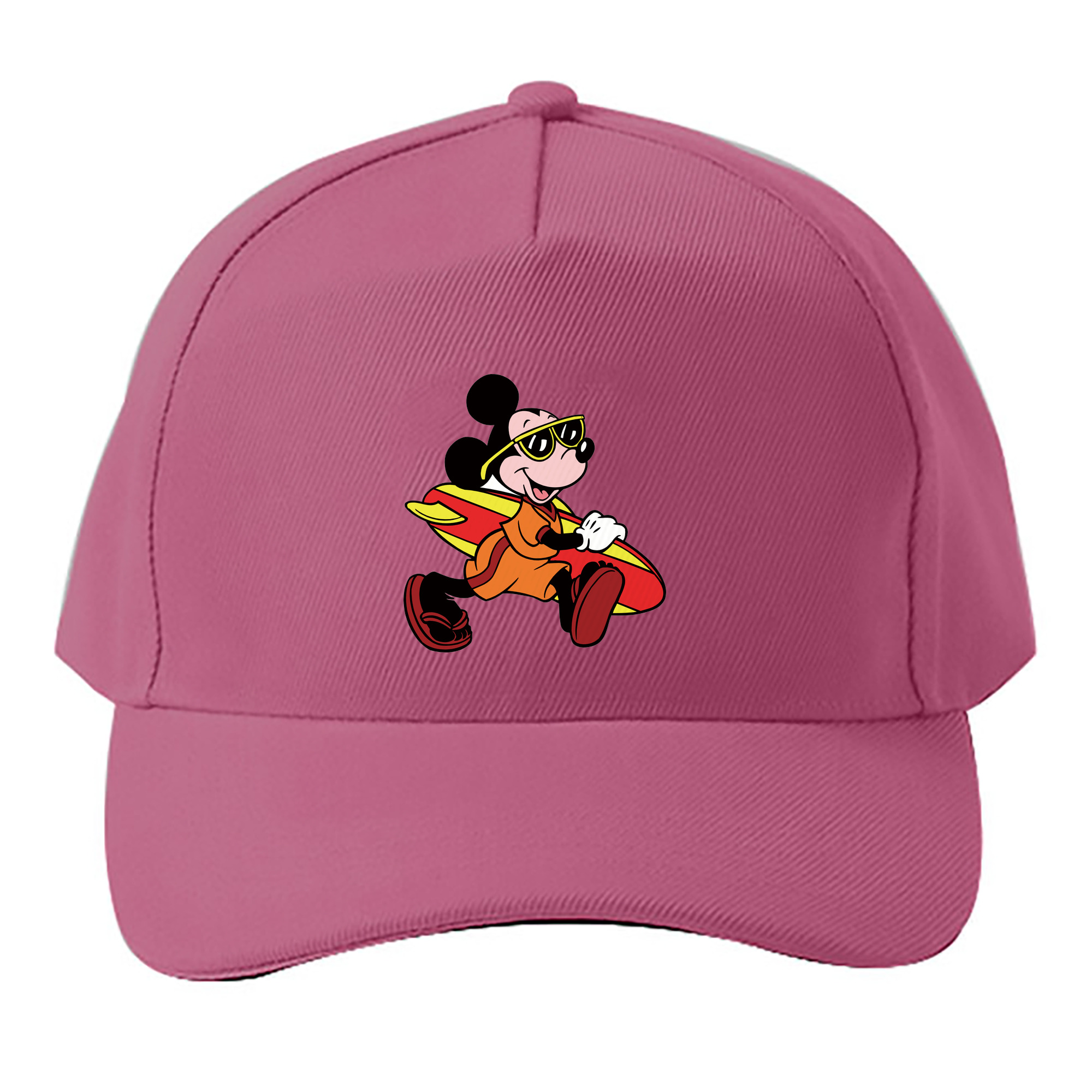 （画像用） ミッキーマウス Mickey Mouse ベースボールキャップ 綿100％ 男女兼用 帽子 スポーツ